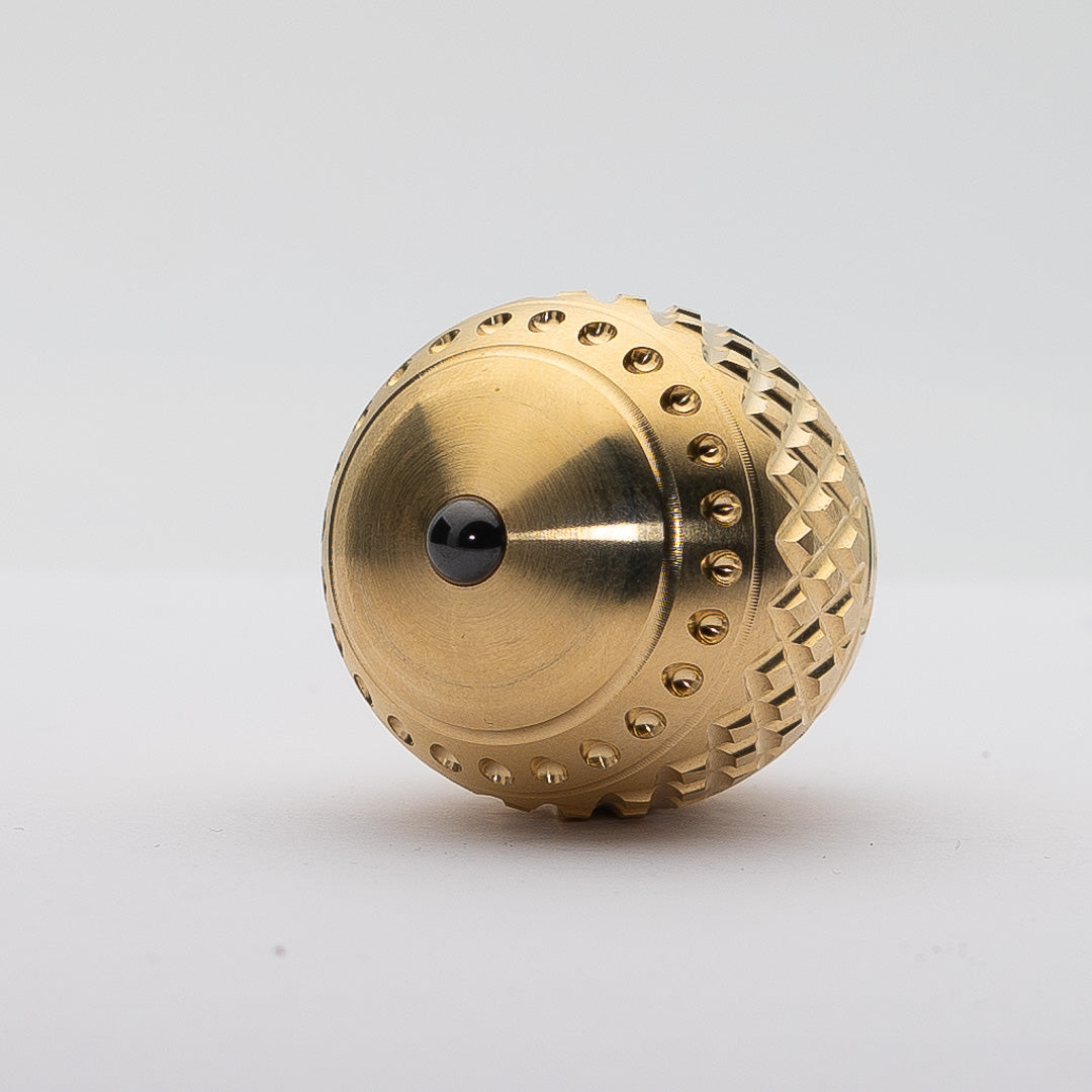 Easter Egg Spinning Top - Brass