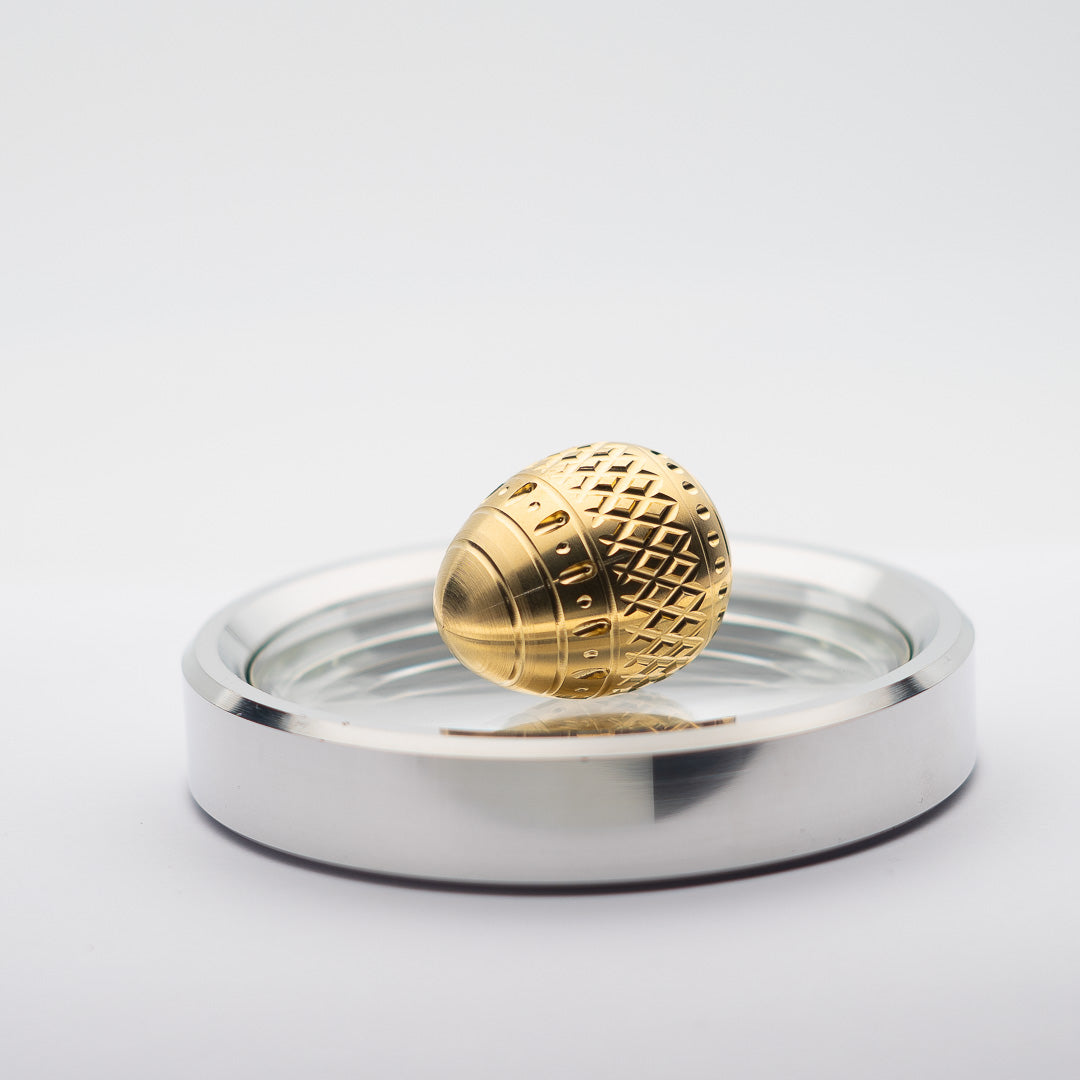 Easter Egg Spinning Top - Brass
