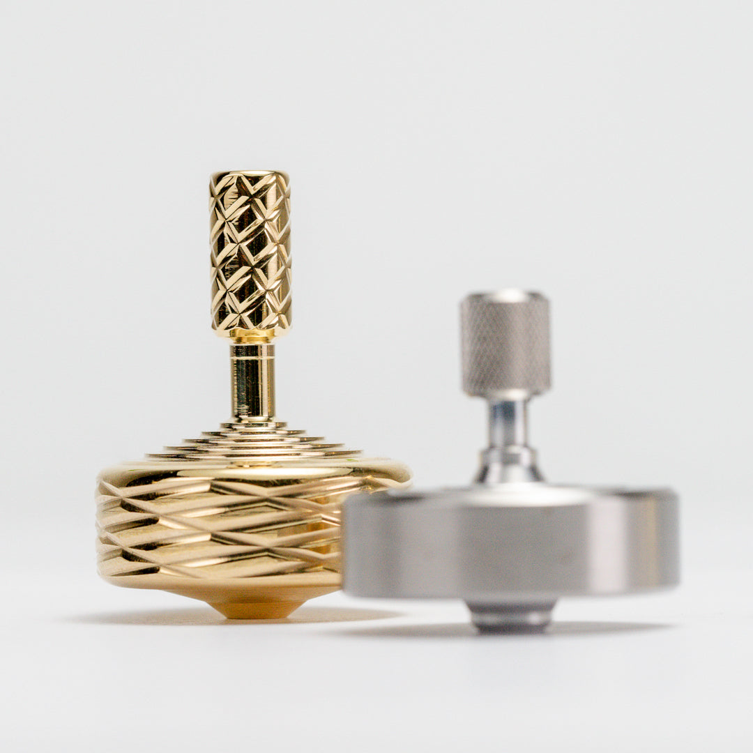 Oscar Spinning Top - Brass