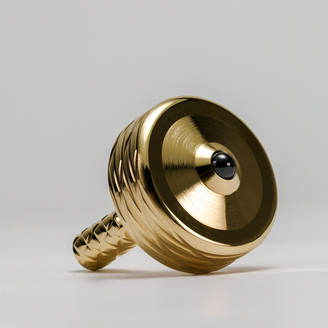 Oscar Spinning Top - Brass