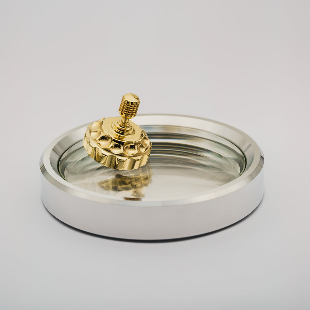 Vorso Whirling Dervish Spinning Top - Brass