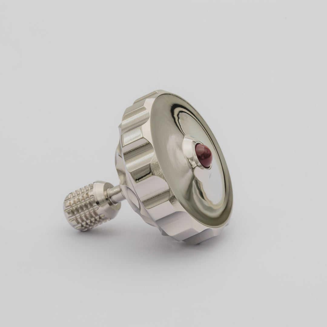 Vorso Whirling Dervish Spinning Top - Stainless Steel
