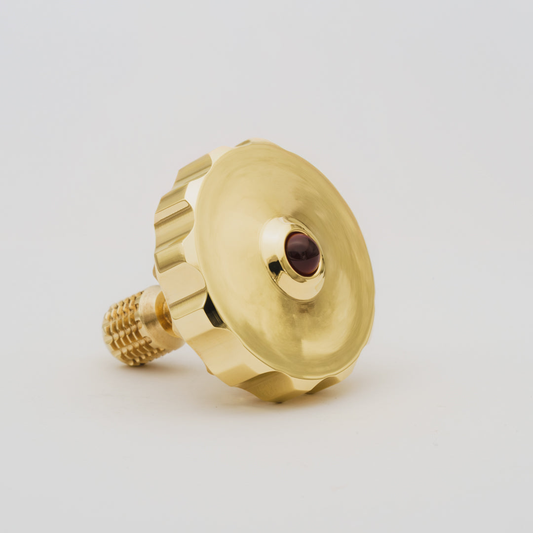 Vorso Whirling Dervish Spinning Top - Brass
