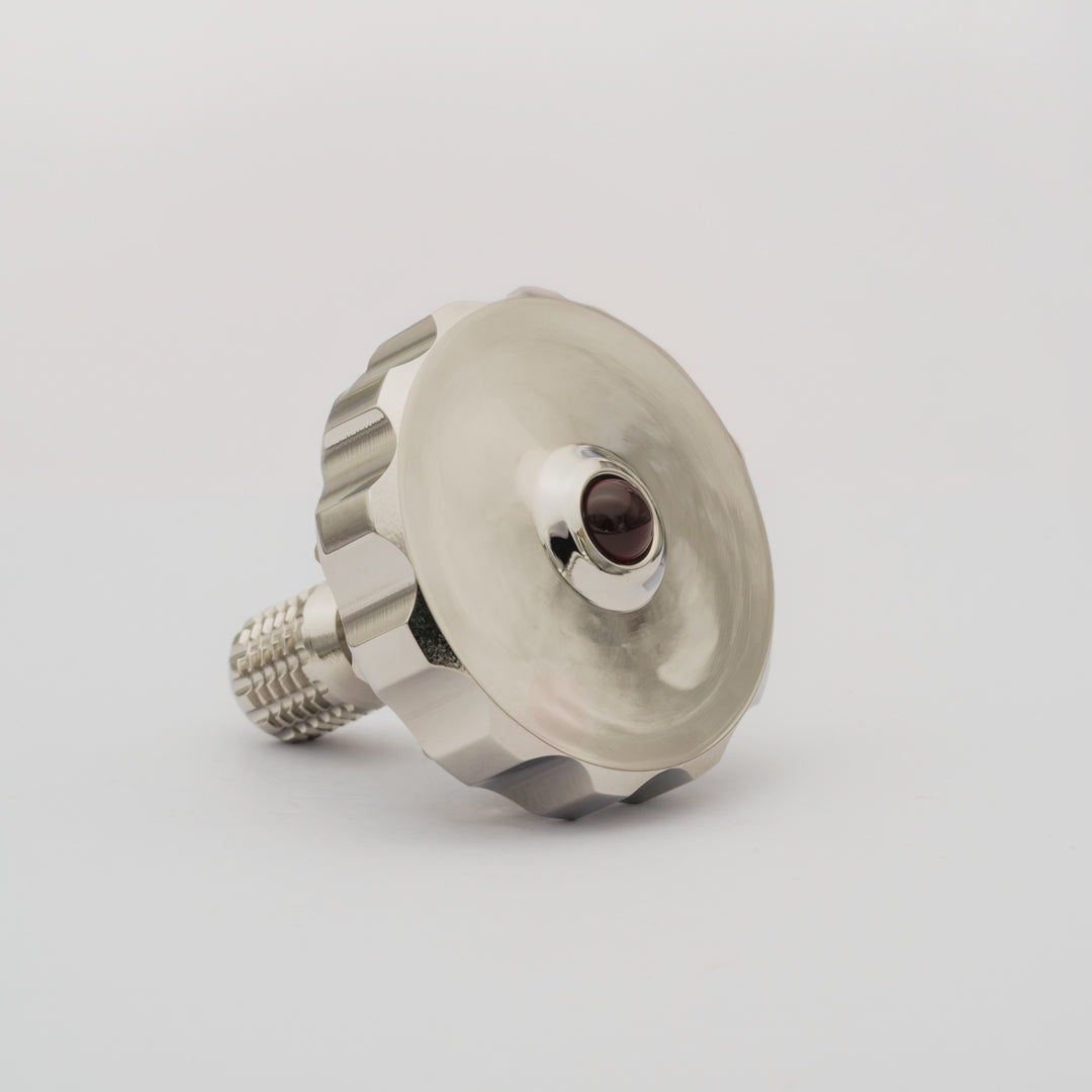 Vorso Whirling Dervish Spinning Top - Stainless Steel