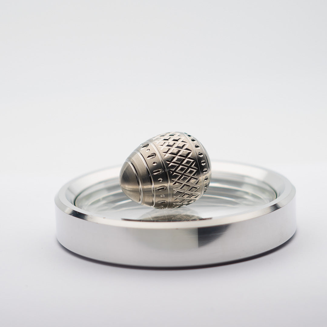 Easter Egg Spinning Top - Stainless