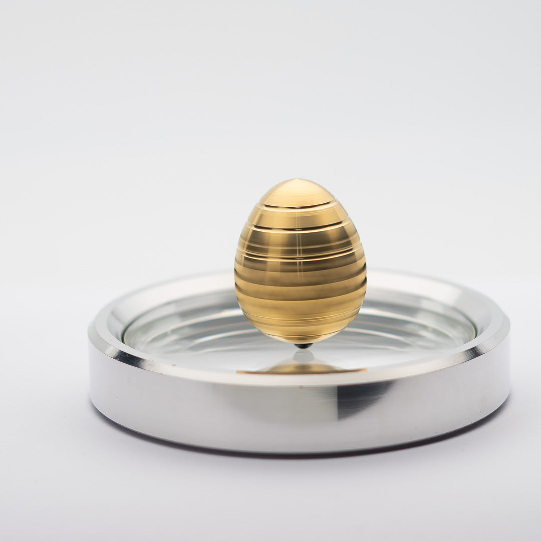 Easter Egg Spinning Top - Stainless