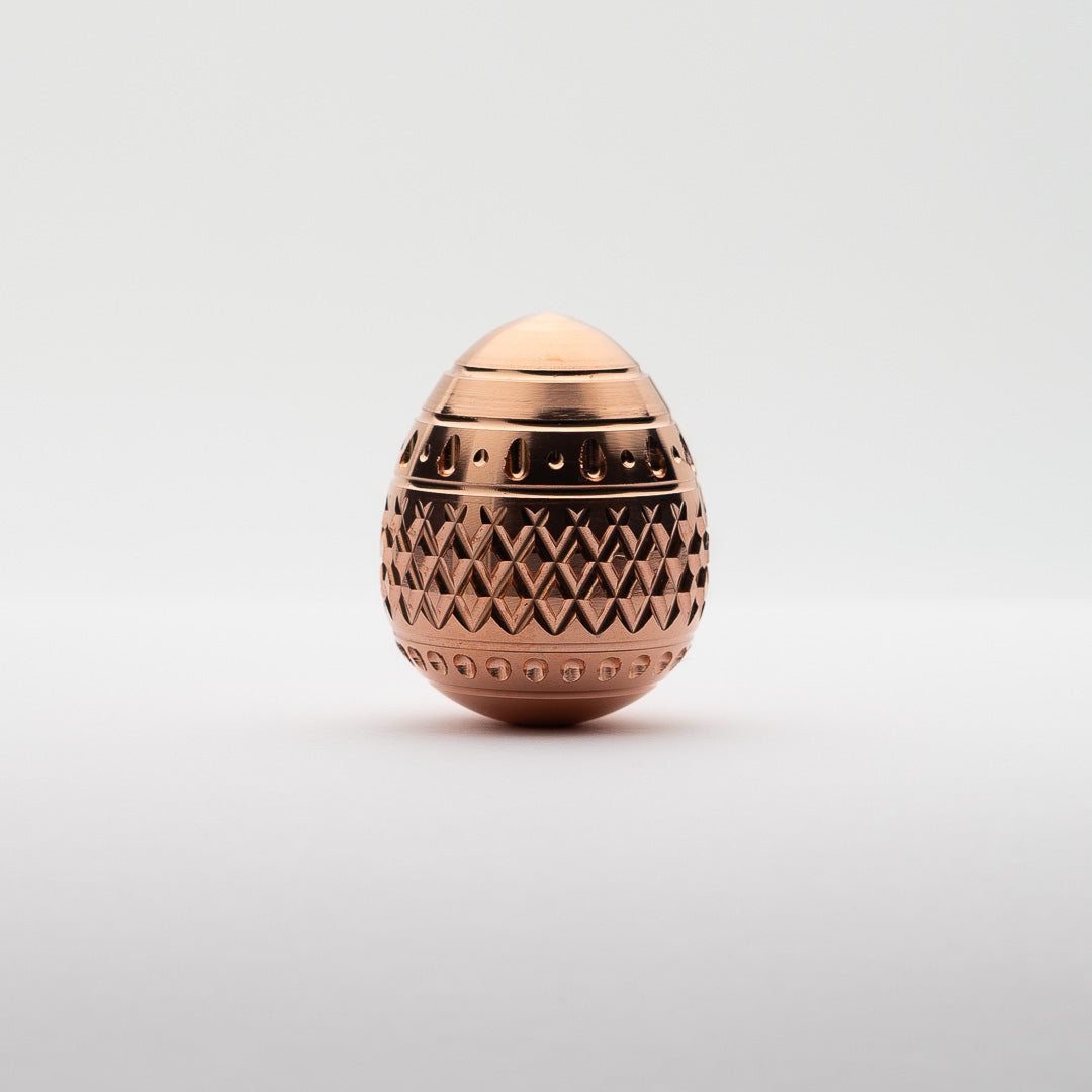 Easter Egg Spinning Top - Copper