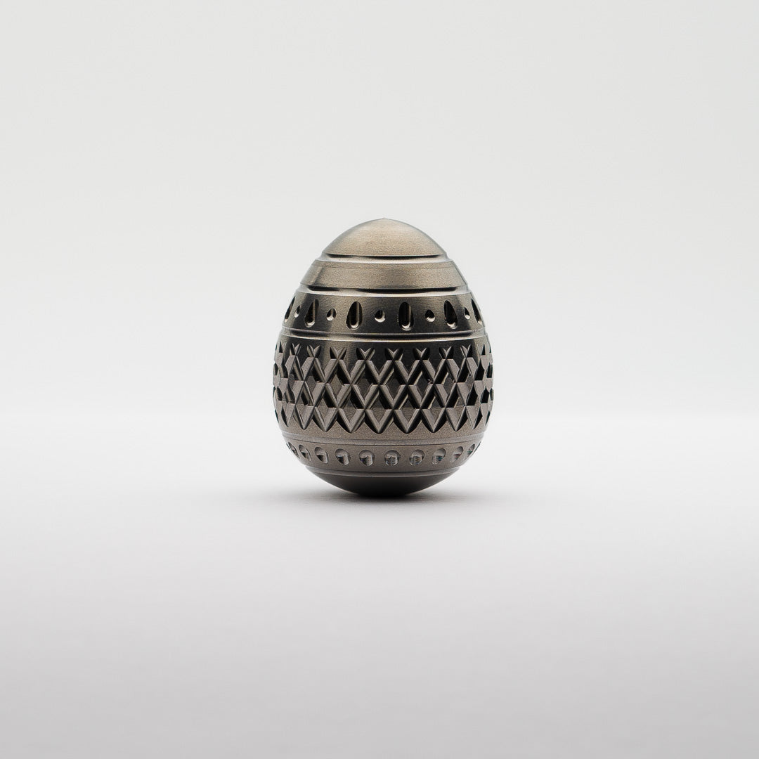 Easter Egg Spinning Top - Stainless