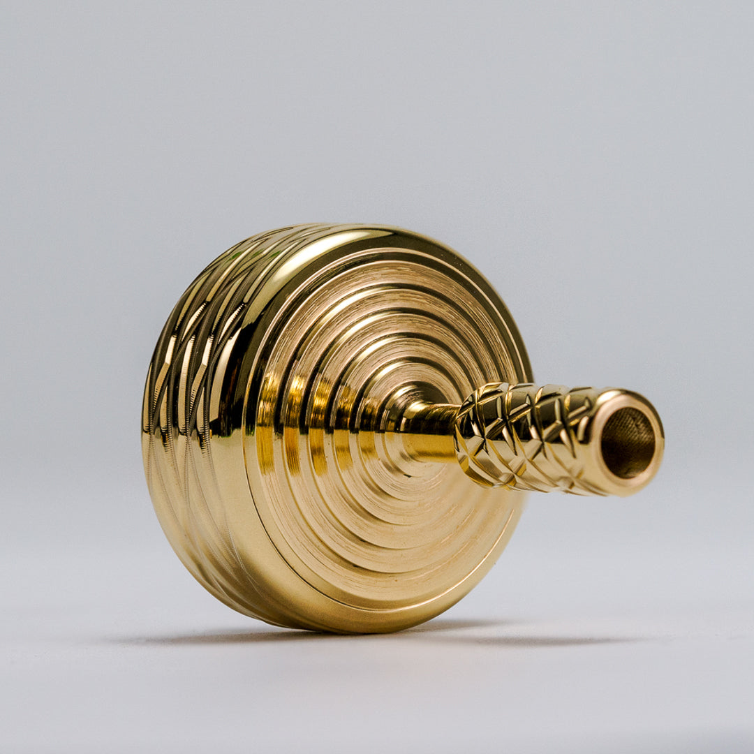 Oscar Spinning Top - Brass