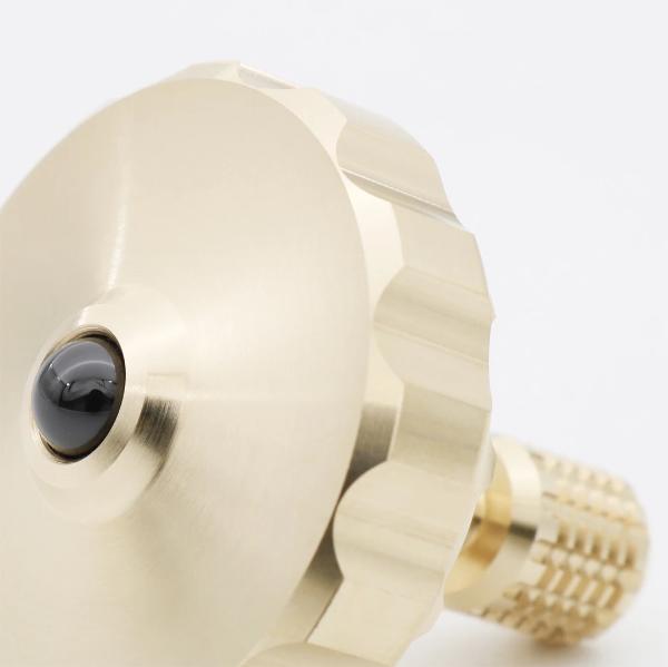Vorso Whirling Dervish Brass Spinning Top
