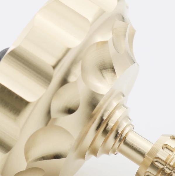 Vorso Whirling Dervish Brass Spinning Top