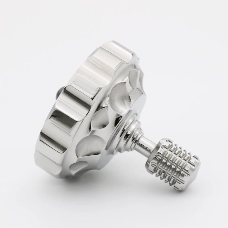 Vorso Whirling Dervish Stainless Steel Spinning Top