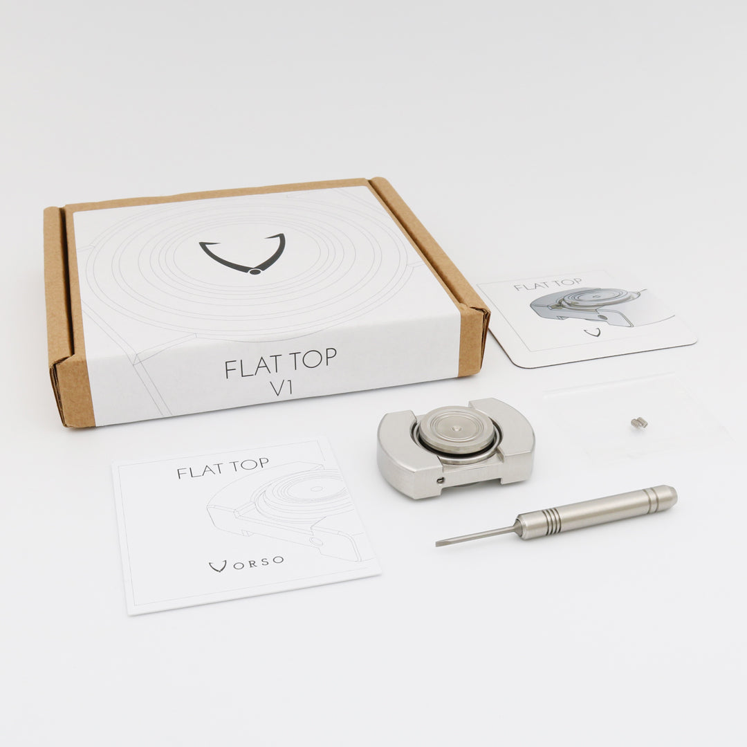 Machine Finished Flat Top V1 - Stainless